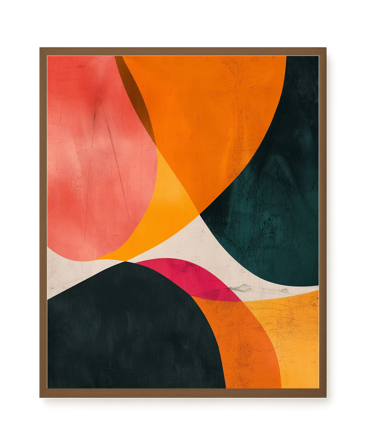 Color Abstract Canvas Wall Art