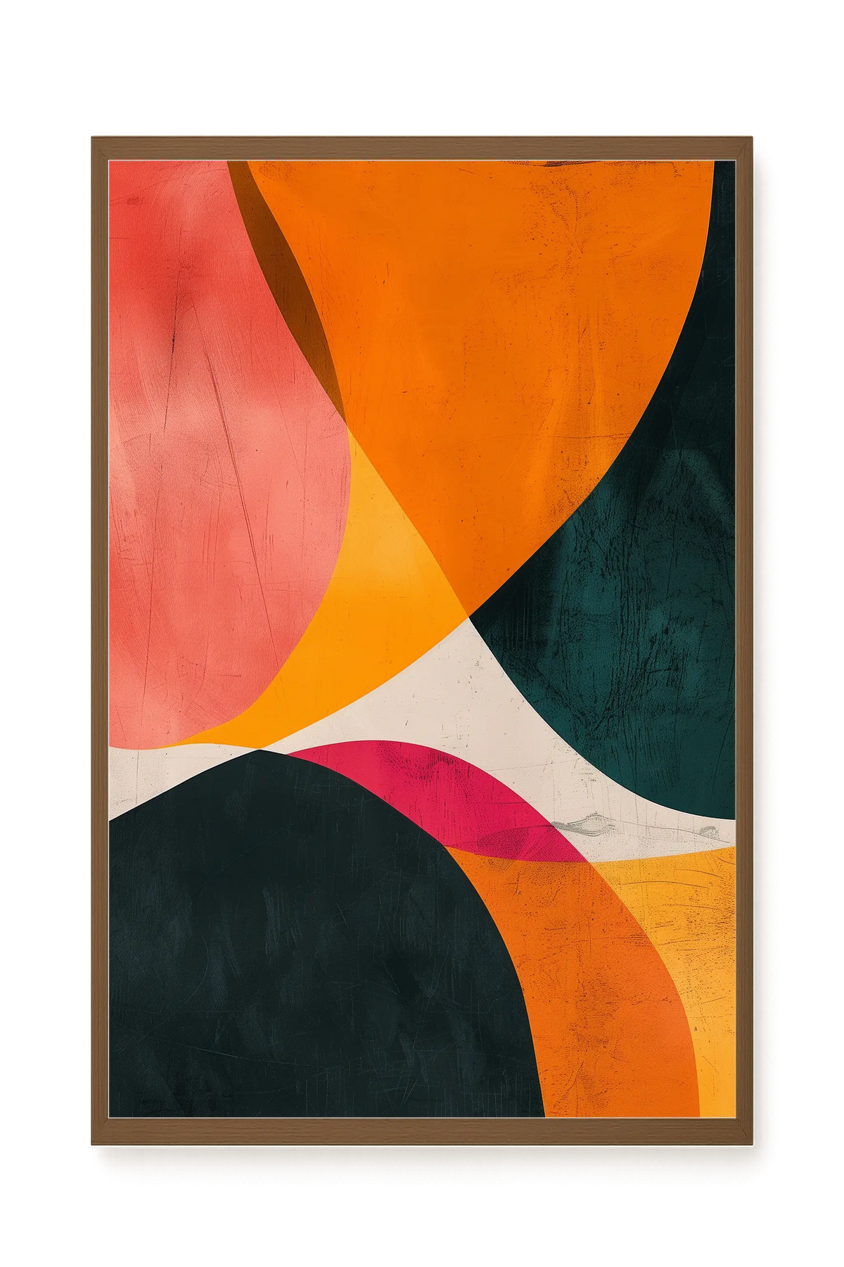 Color Abstract Canvas Wall Art
