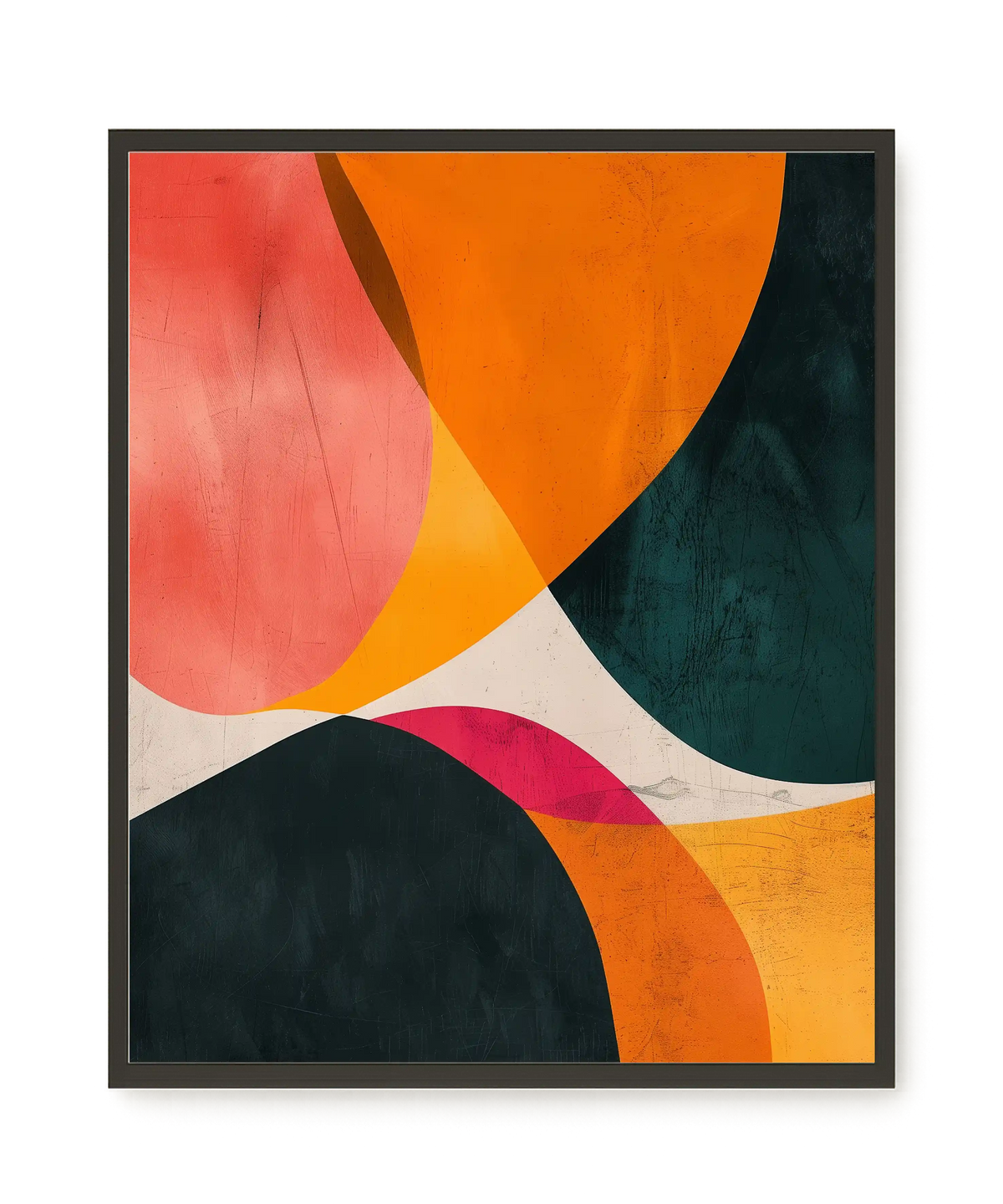 Color Abstract Canvas Wall Art