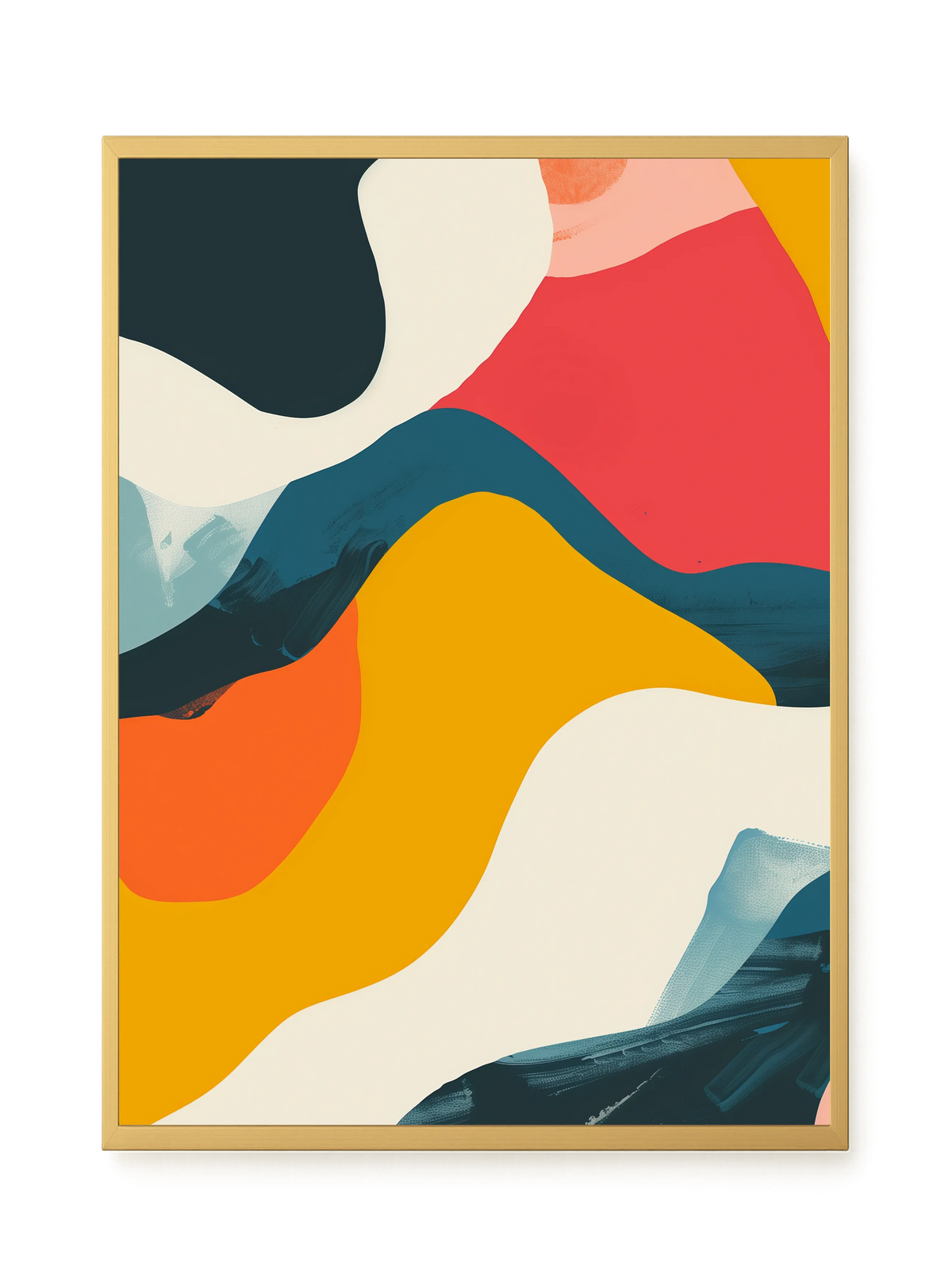 Geometric Shapes Canvas Print