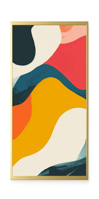 Geometric Shapes Canvas Print