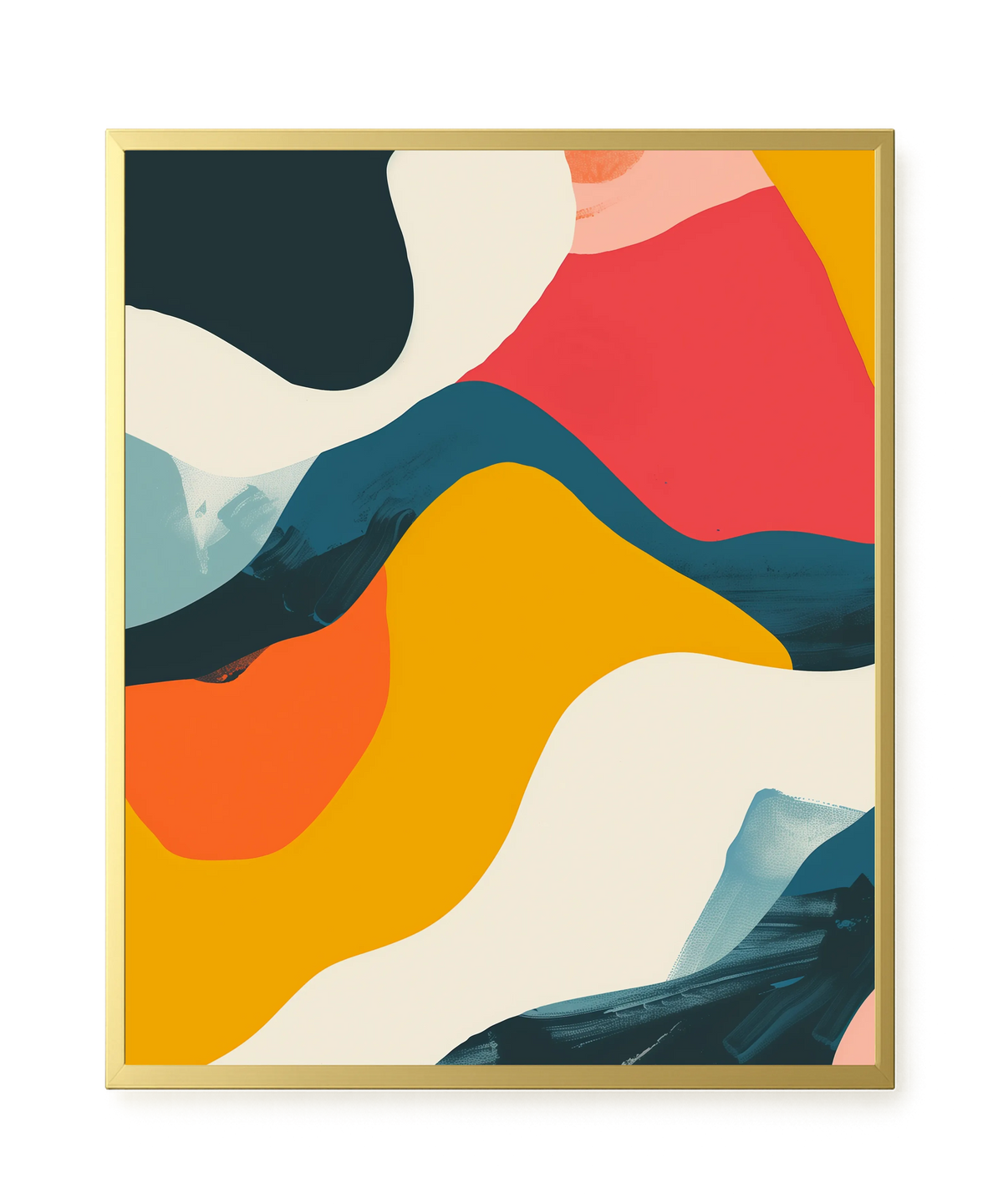 Geometric Shapes Canvas Print