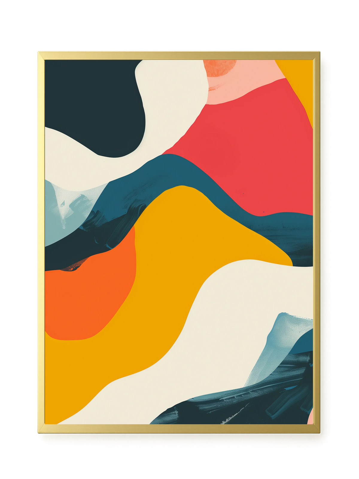 Geometric Shapes Canvas Print