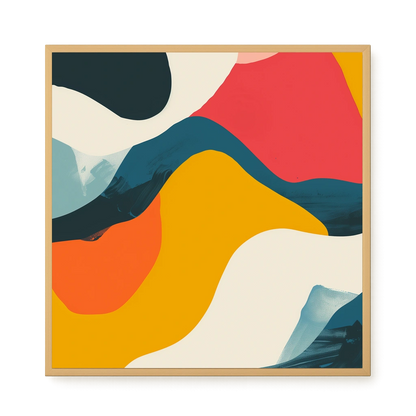 Geometric Shapes Canvas Print