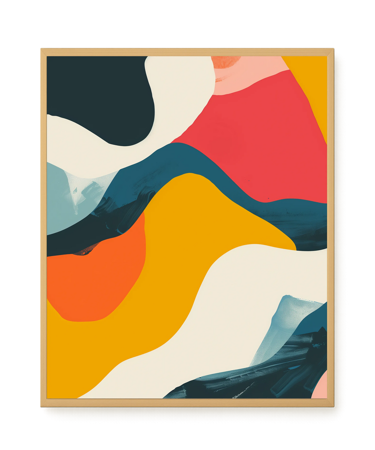 Geometric Shapes Canvas Print