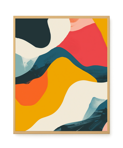 Geometric Shapes Canvas Print