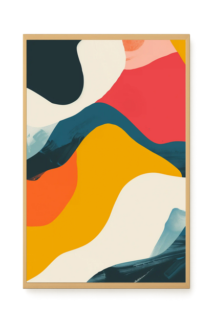 Geometric Shapes Canvas Print