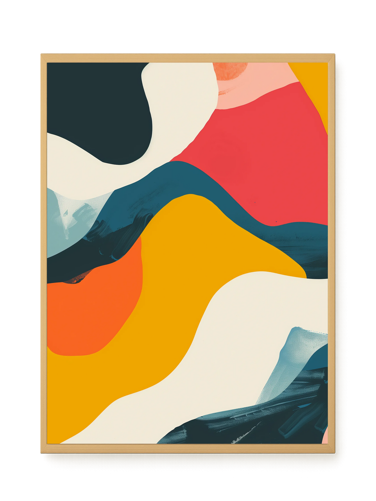 Geometric Shapes Canvas Print