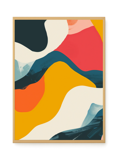 Geometric Shapes Canvas Print