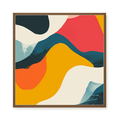 Geometric Shapes Canvas Print