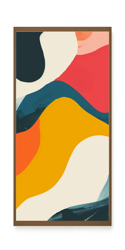 Geometric Shapes Canvas Print