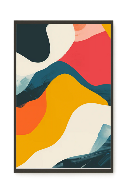 Geometric Shapes Canvas Print