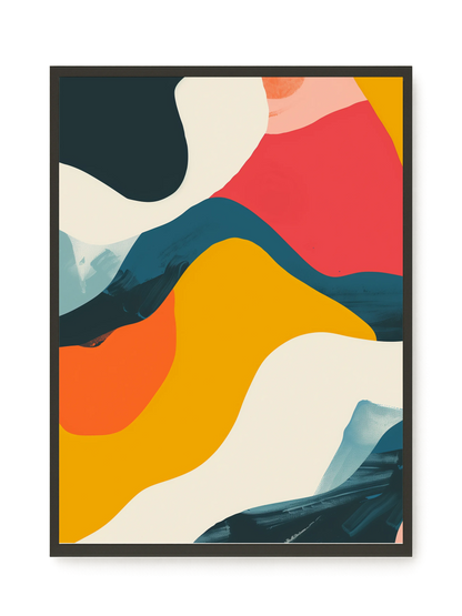 Geometric Shapes Canvas Print