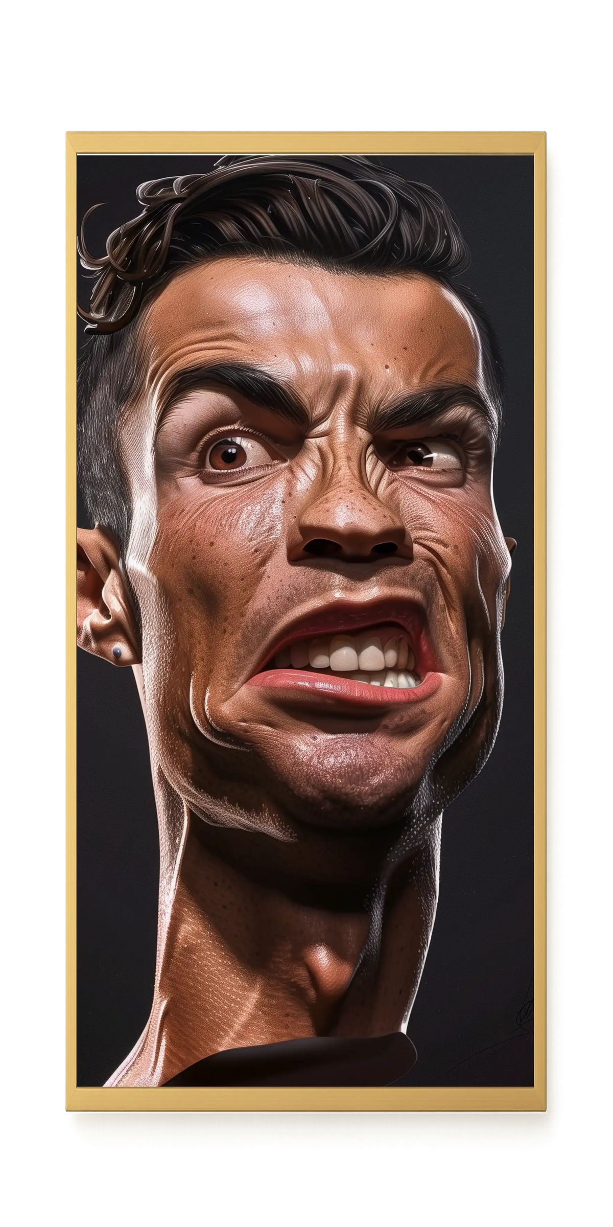 Funny Face Canvas Print