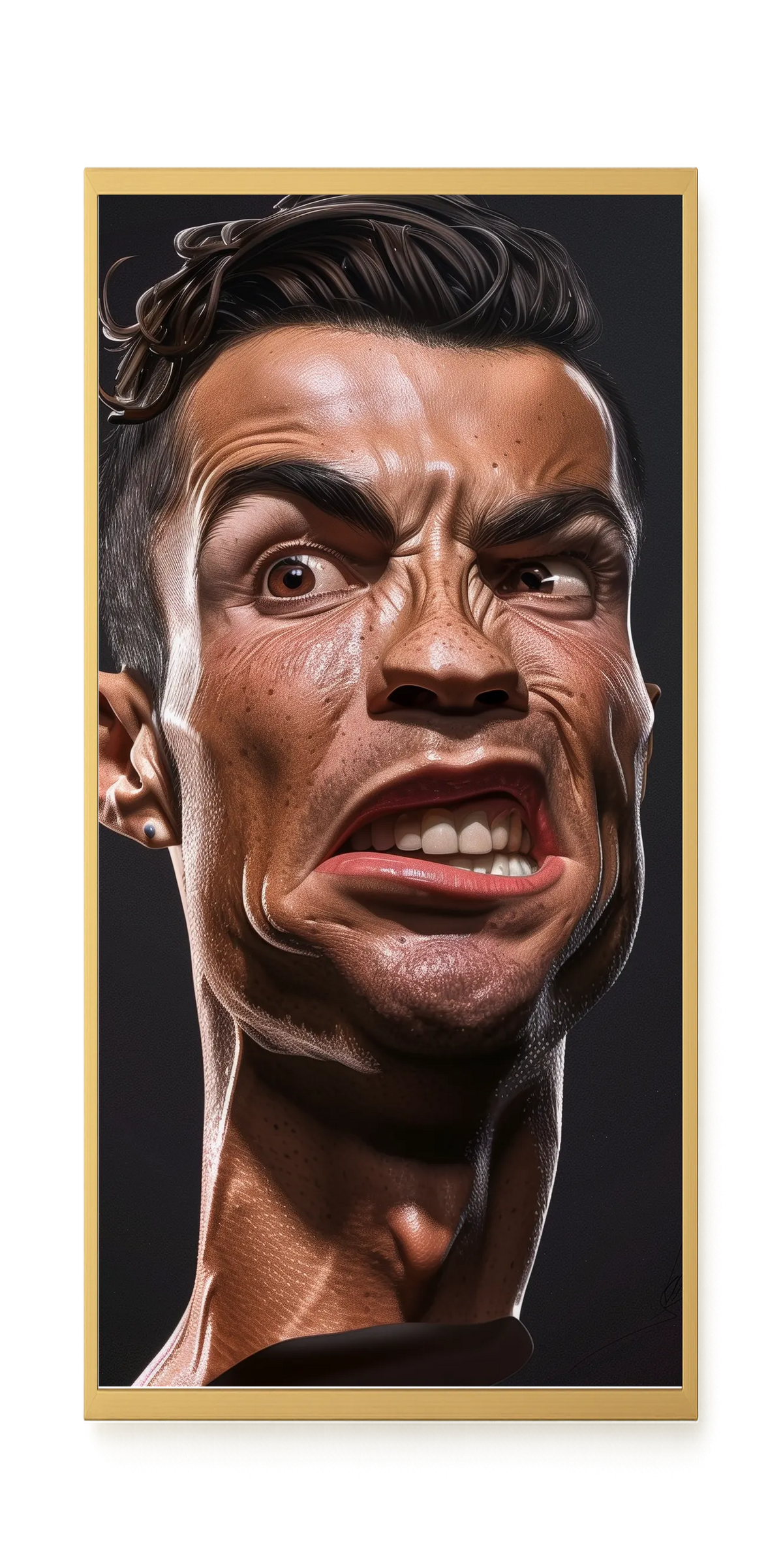 Funny Face Canvas Print