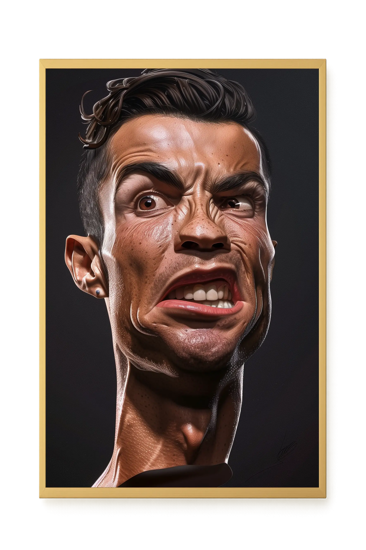 Funny Face Canvas Print