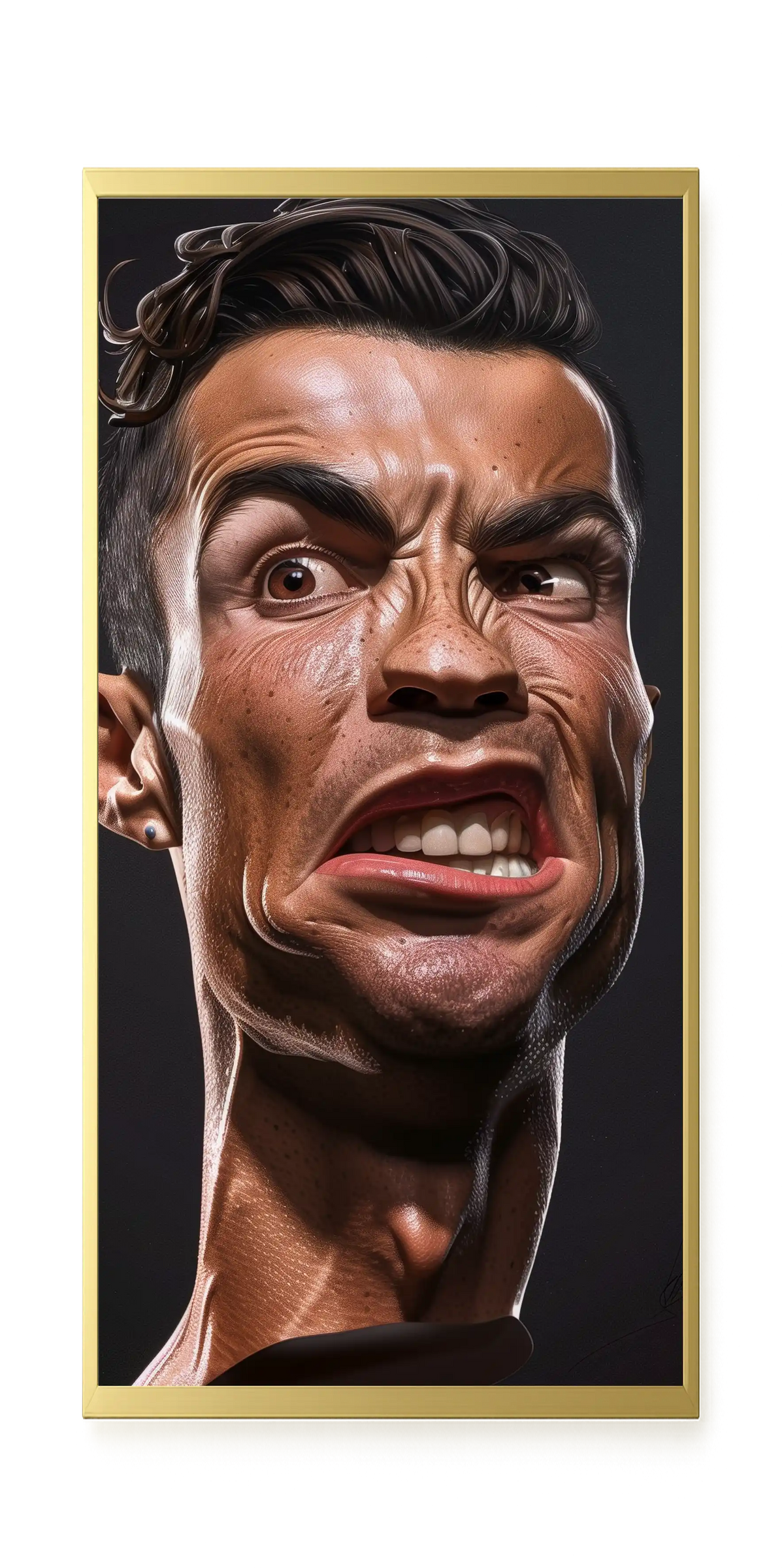 Funny Face Canvas Print