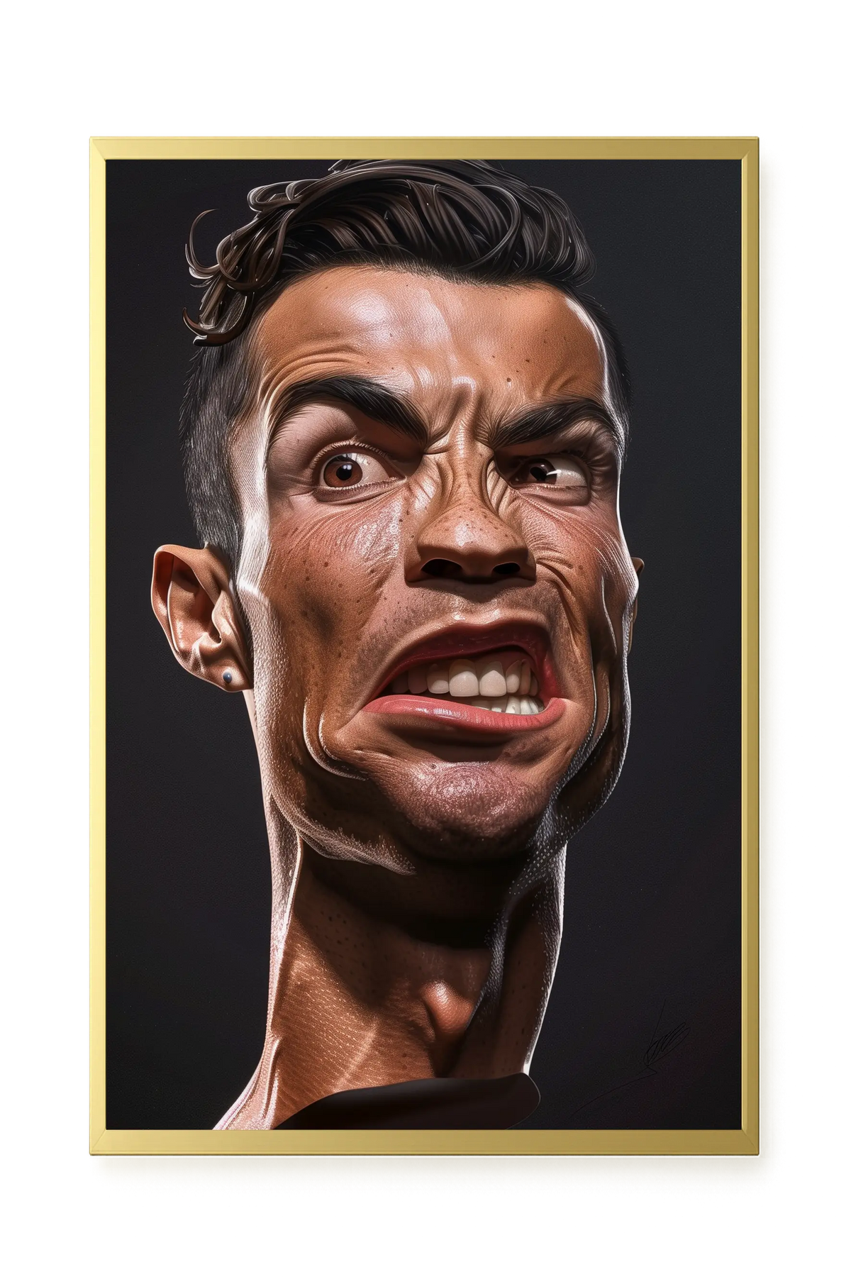 Funny Face Canvas Print