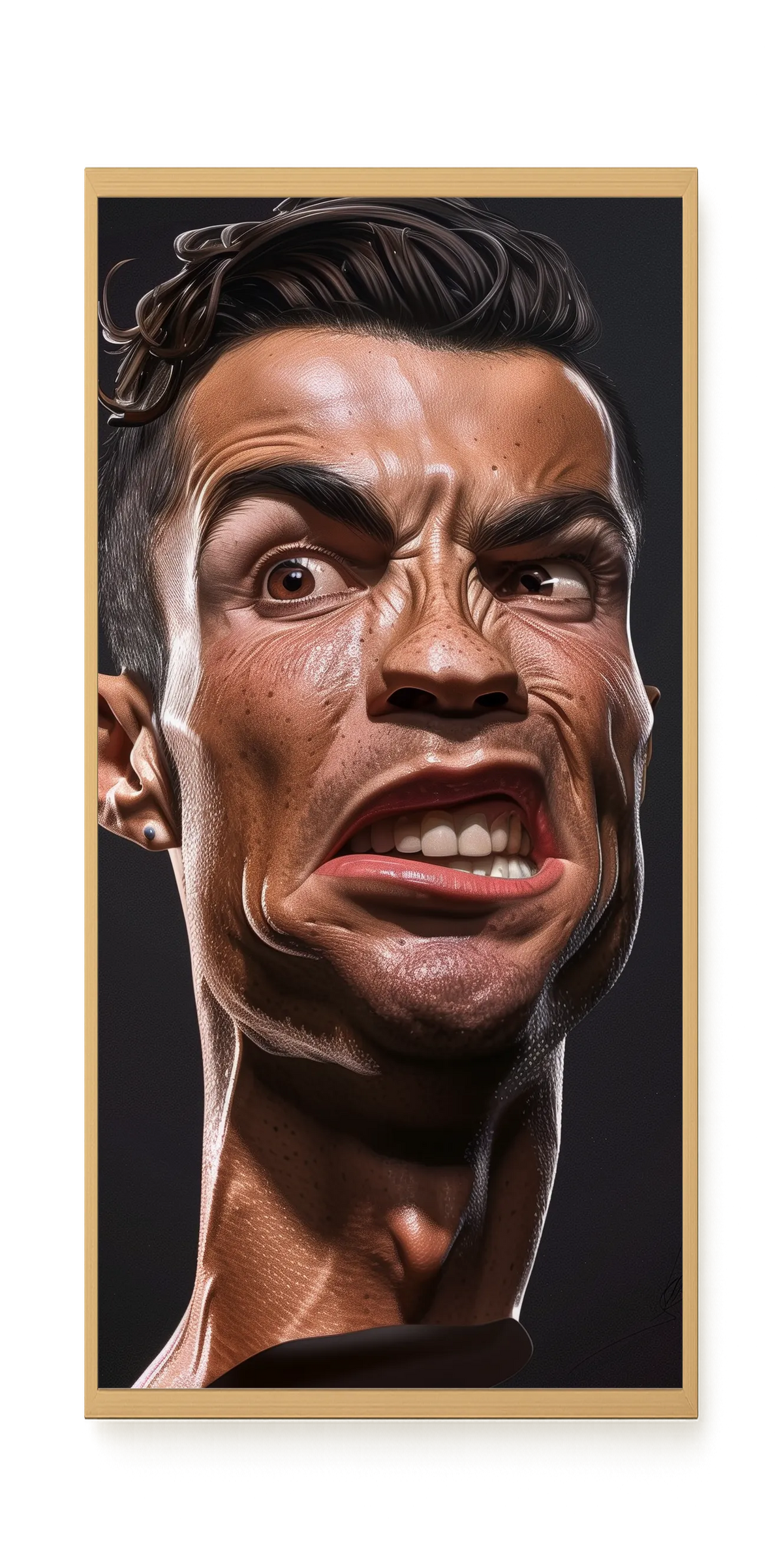Funny Face Canvas Print