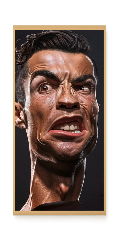 Funny Face Canvas Print