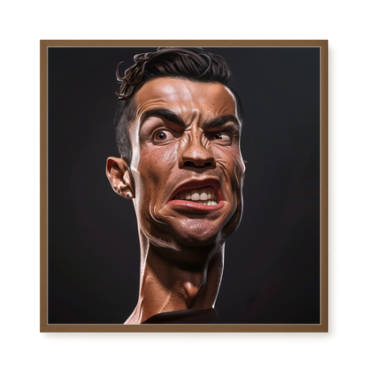 Funny Face Canvas Print