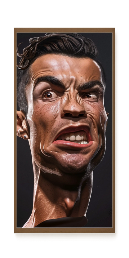 Funny Face Canvas Print