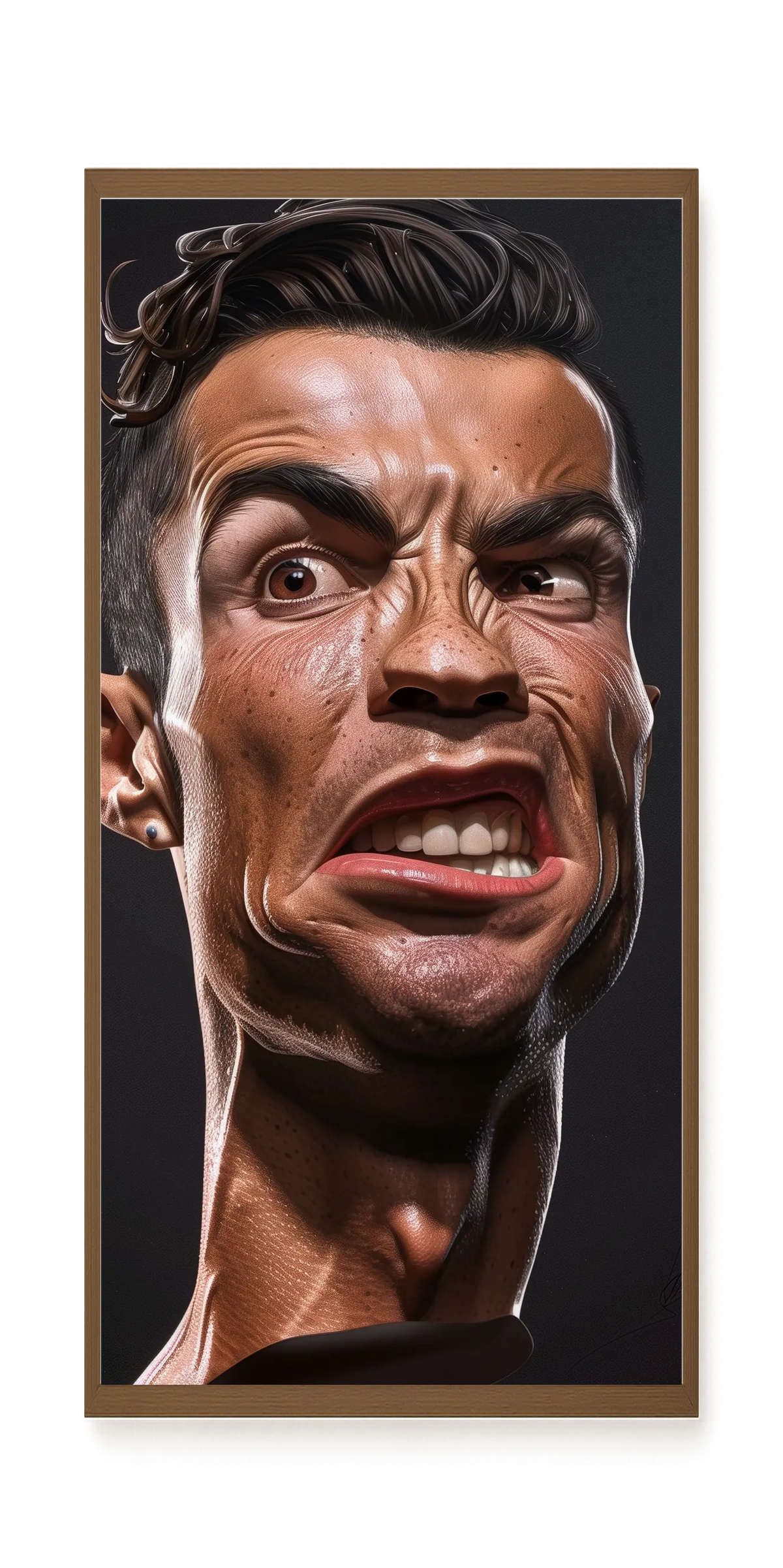 Funny Face Canvas Print
