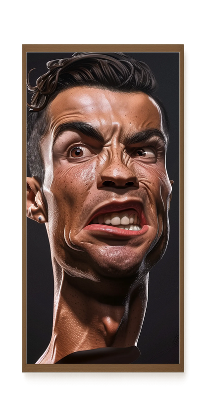 Funny Face Canvas Print