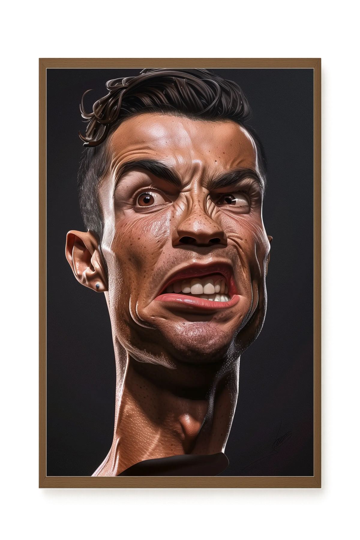 Funny Face Canvas Print