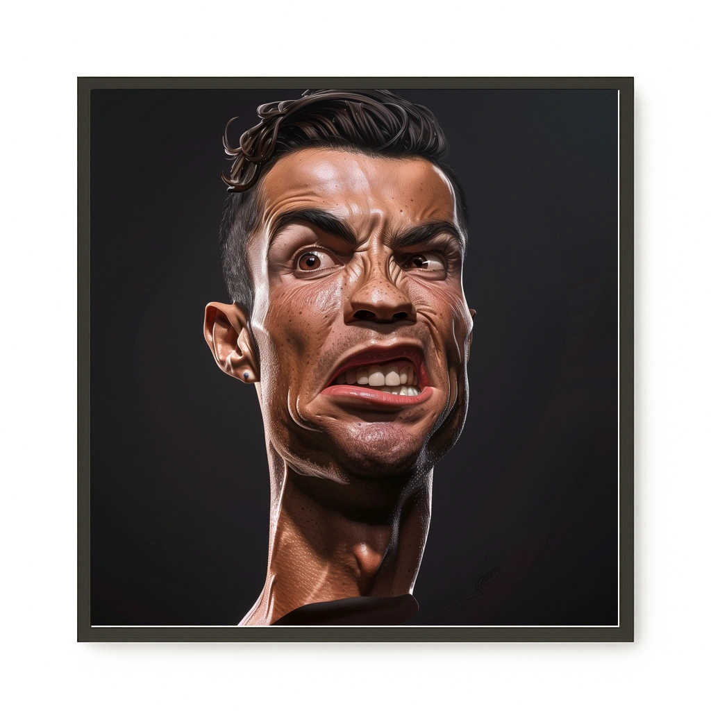 Funny Face Canvas Print