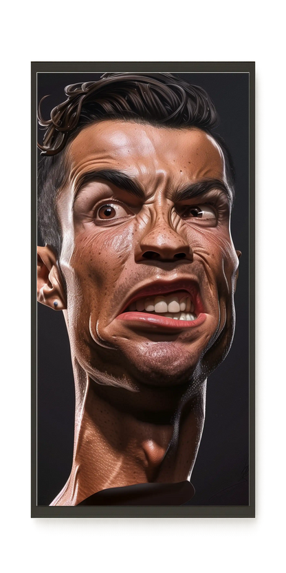 Funny Face Canvas Print