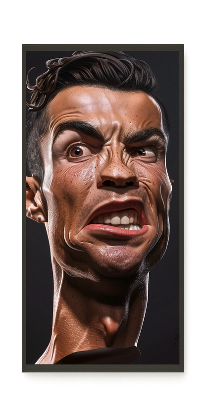 Funny Face Canvas Print