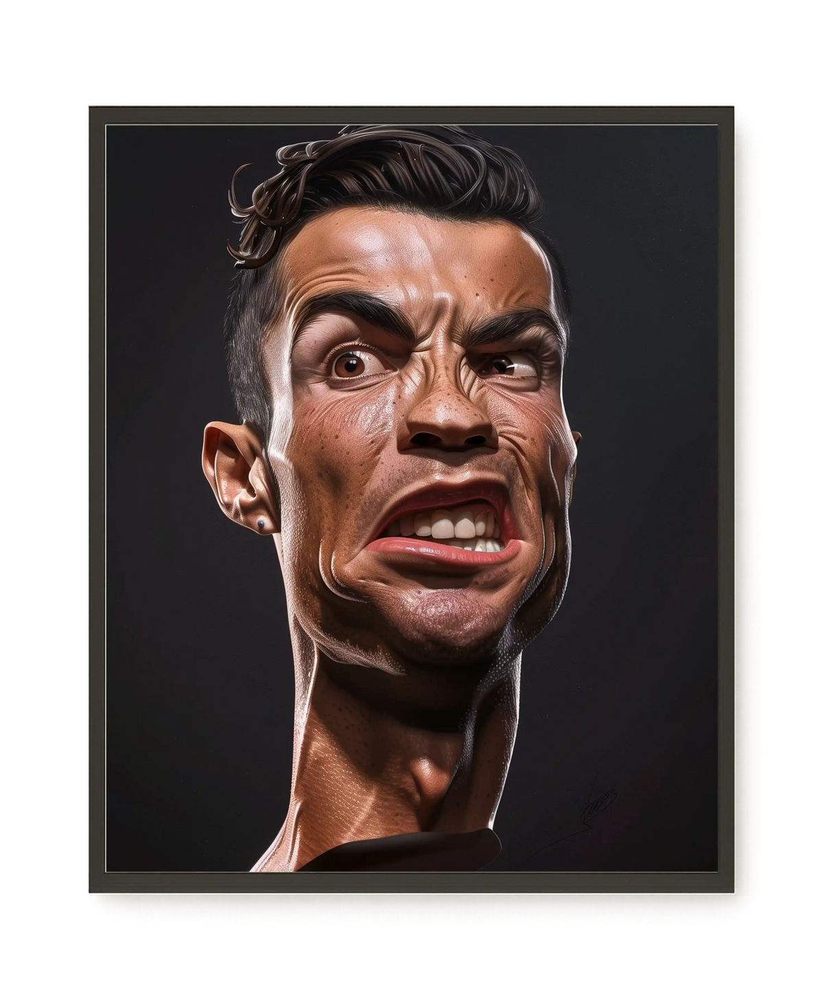 Funny Face Canvas Print