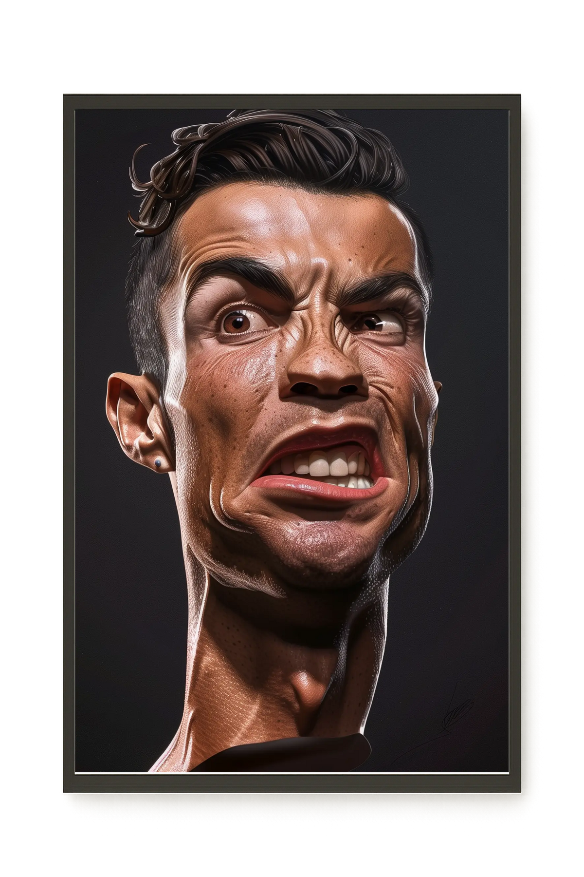 Funny Face Canvas Print
