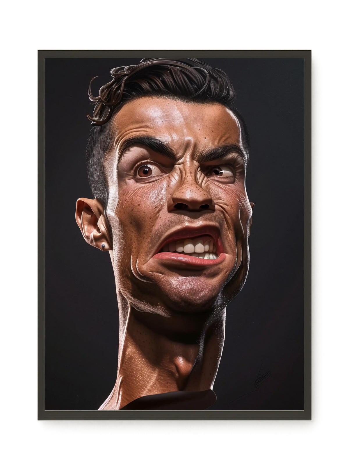 Funny Face Canvas Print
