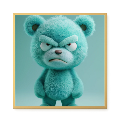 Angry Toy Canvas Wall Art