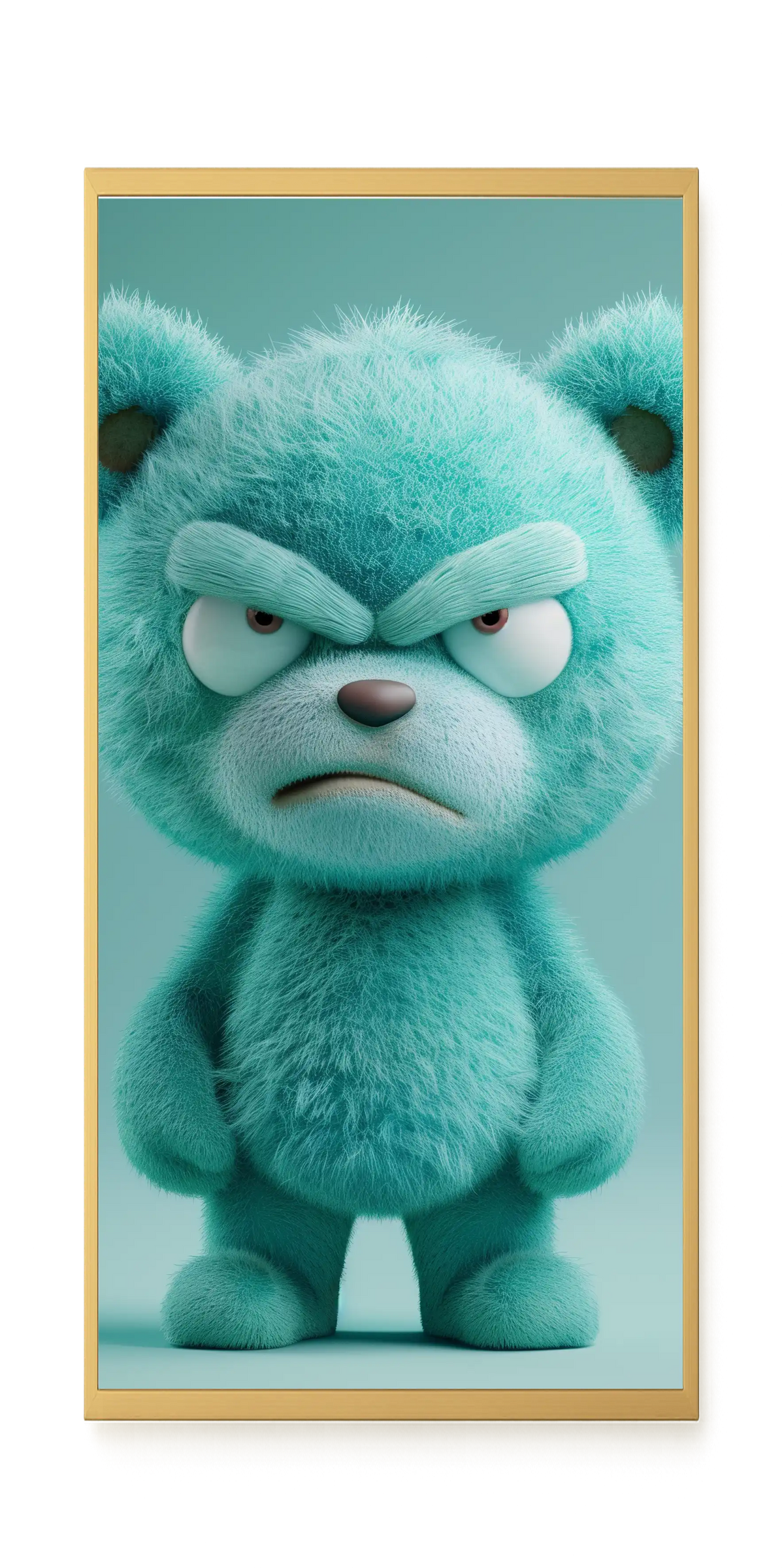 Angry Toy Canvas Wall Art