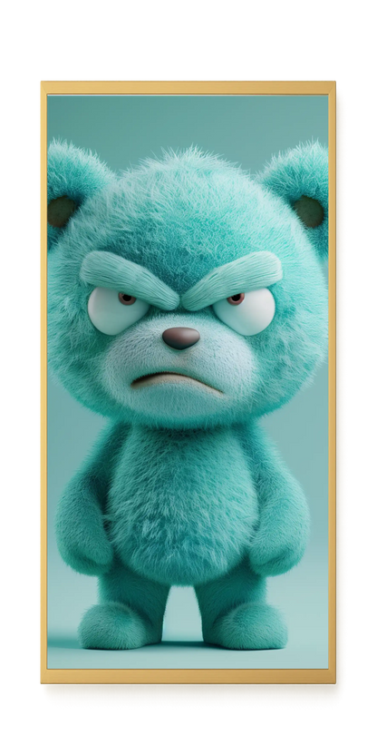 Angry Toy Canvas Wall Art