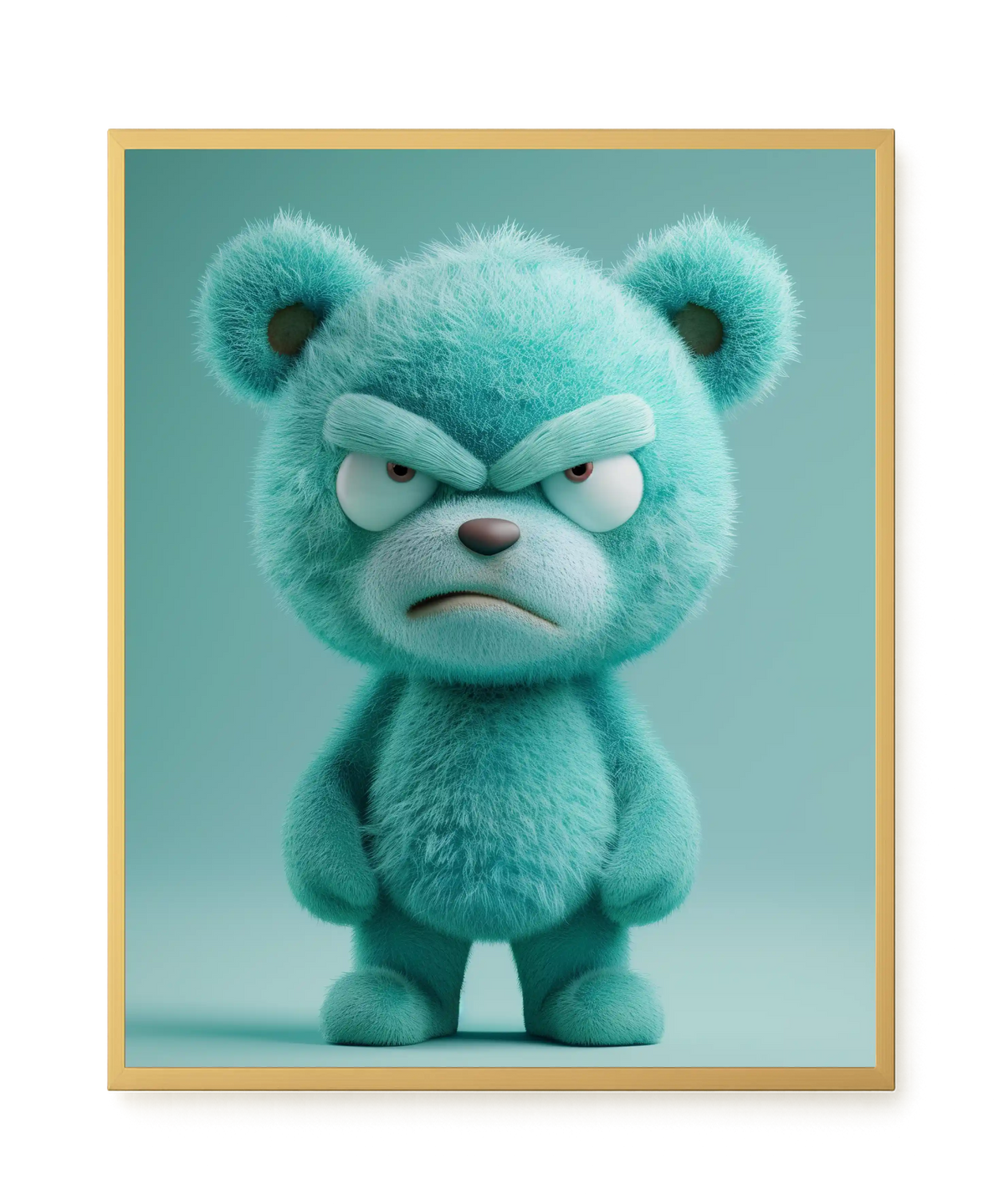 Angry Toy Canvas Wall Art