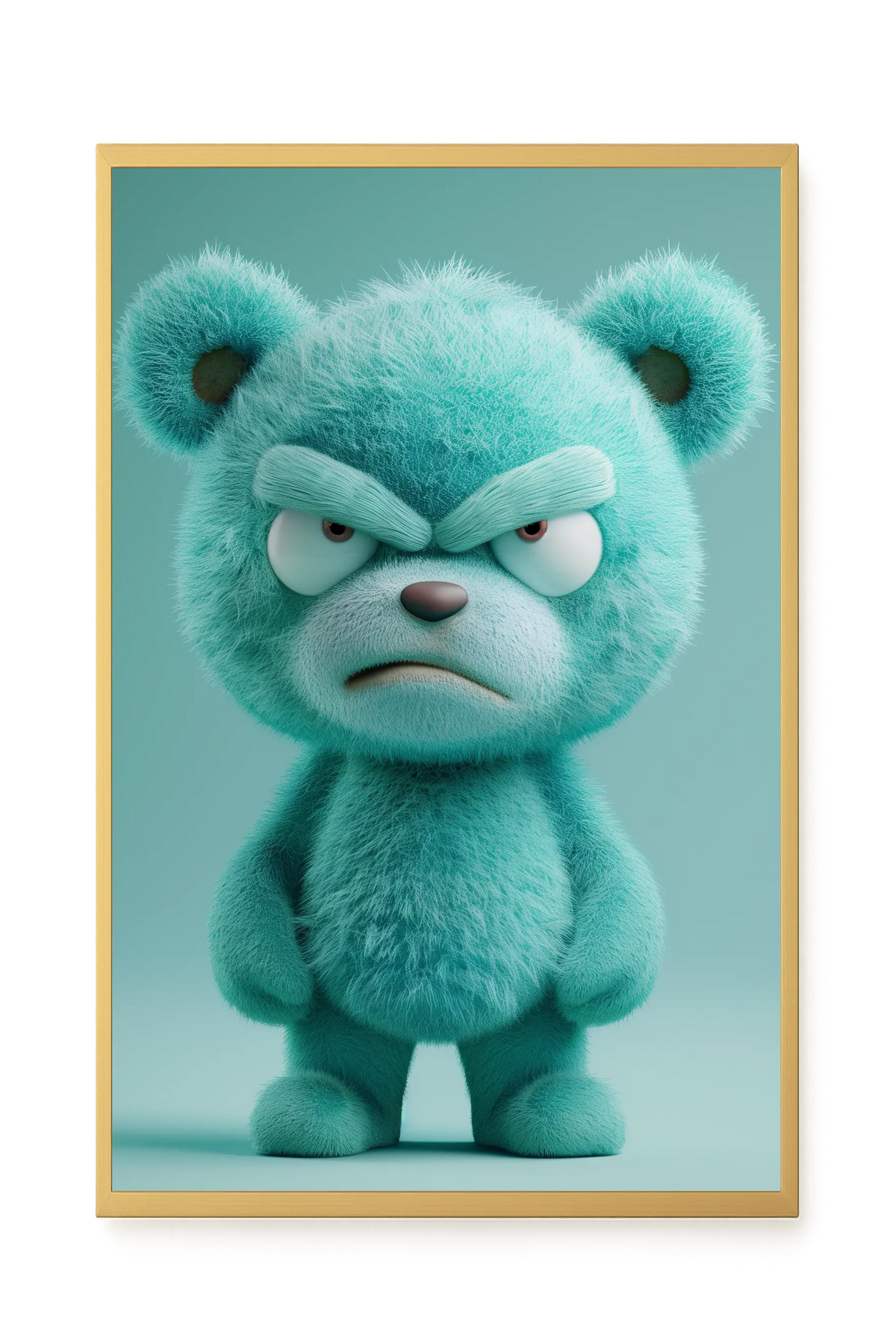Angry Toy Canvas Wall Art