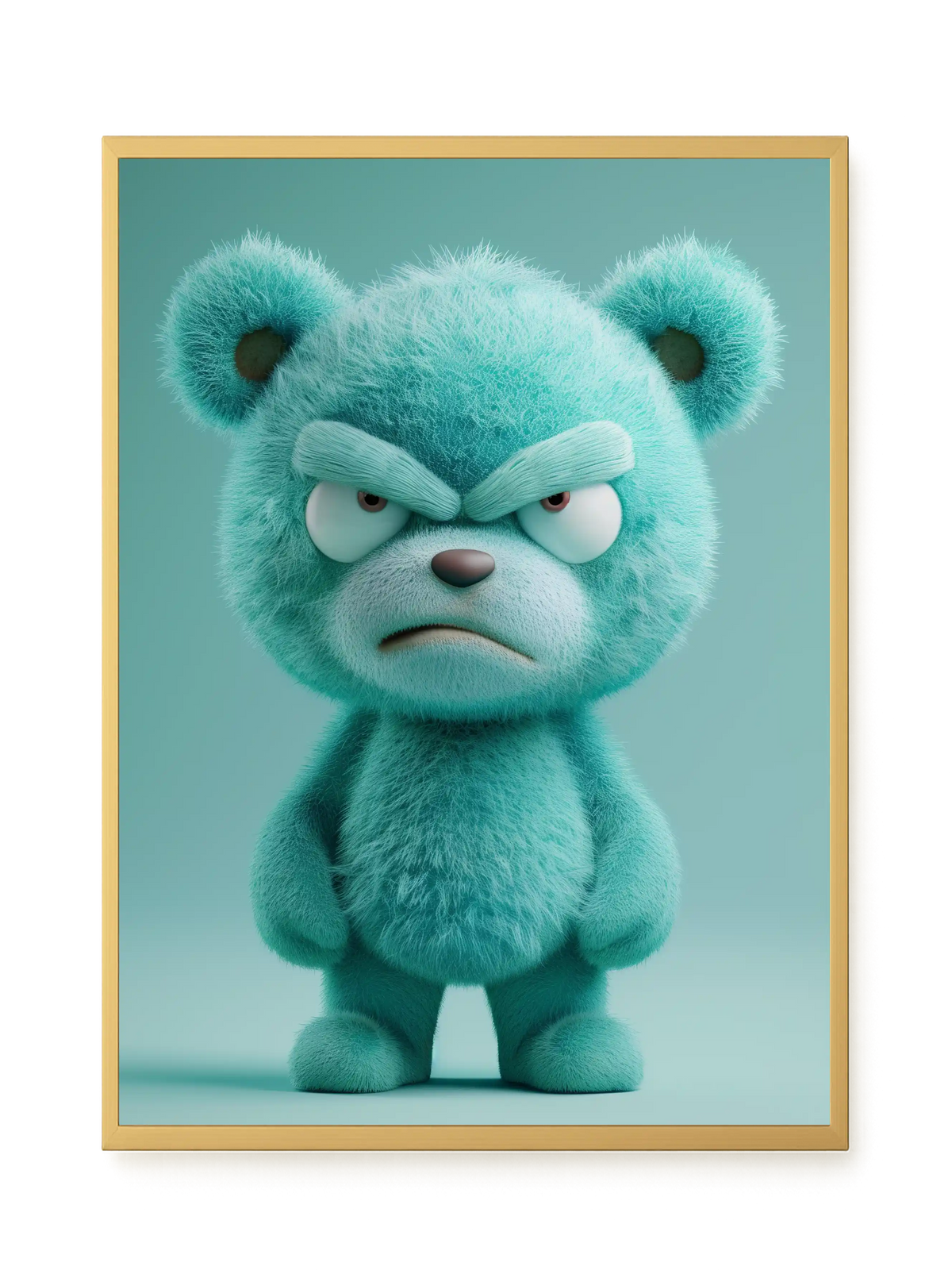 Angry Toy Canvas Wall Art