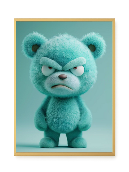 Angry Toy Canvas Wall Art