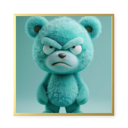 Angry Toy Canvas Wall Art
