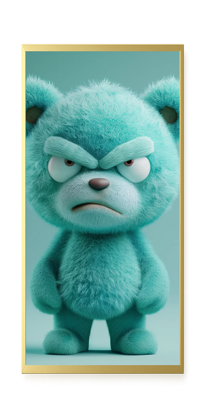 Angry Toy Canvas Wall Art