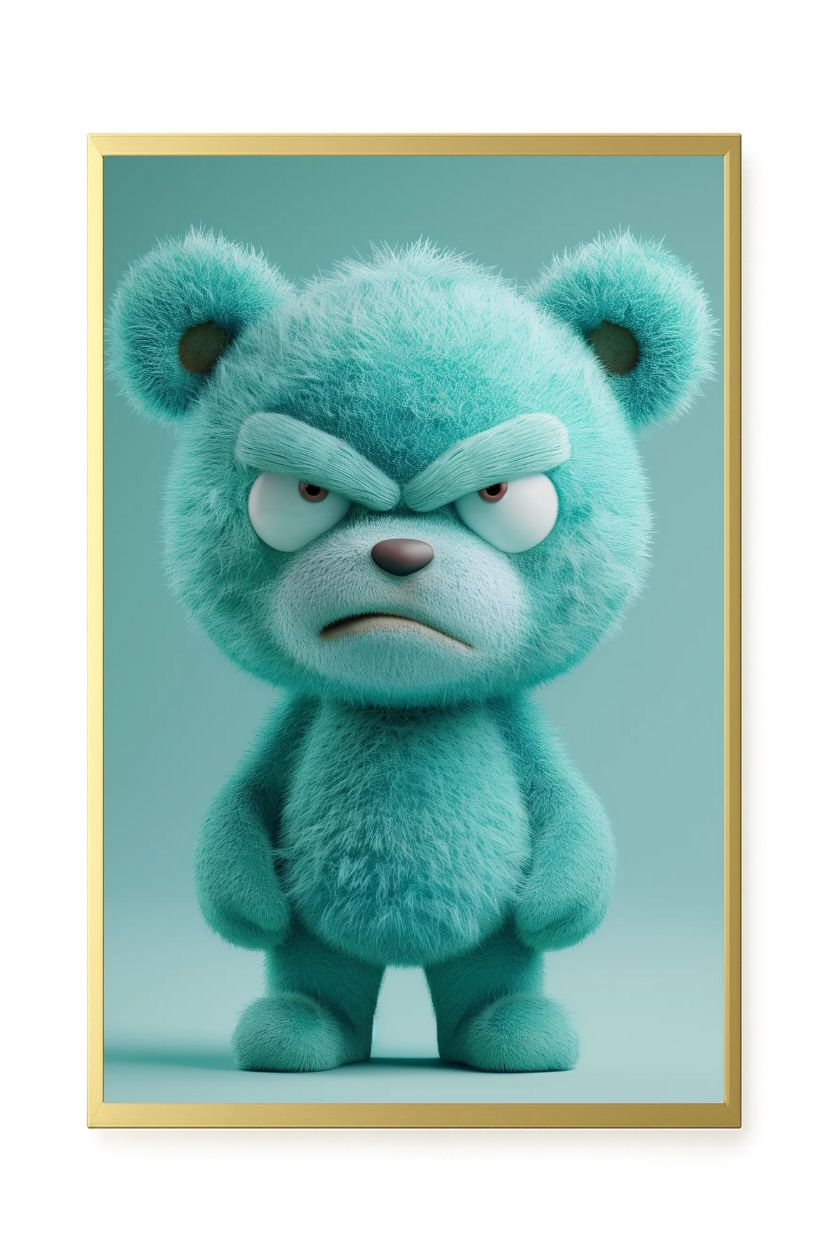 Angry Toy Canvas Wall Art