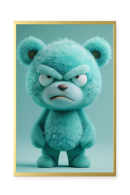 Angry Toy Canvas Wall Art