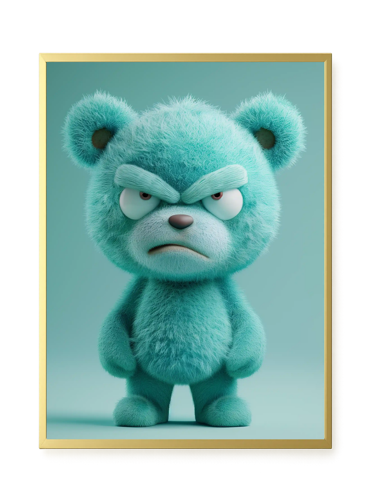 Angry Toy Canvas Wall Art