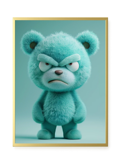 Angry Toy Canvas Wall Art