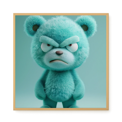 Angry Toy Canvas Wall Art