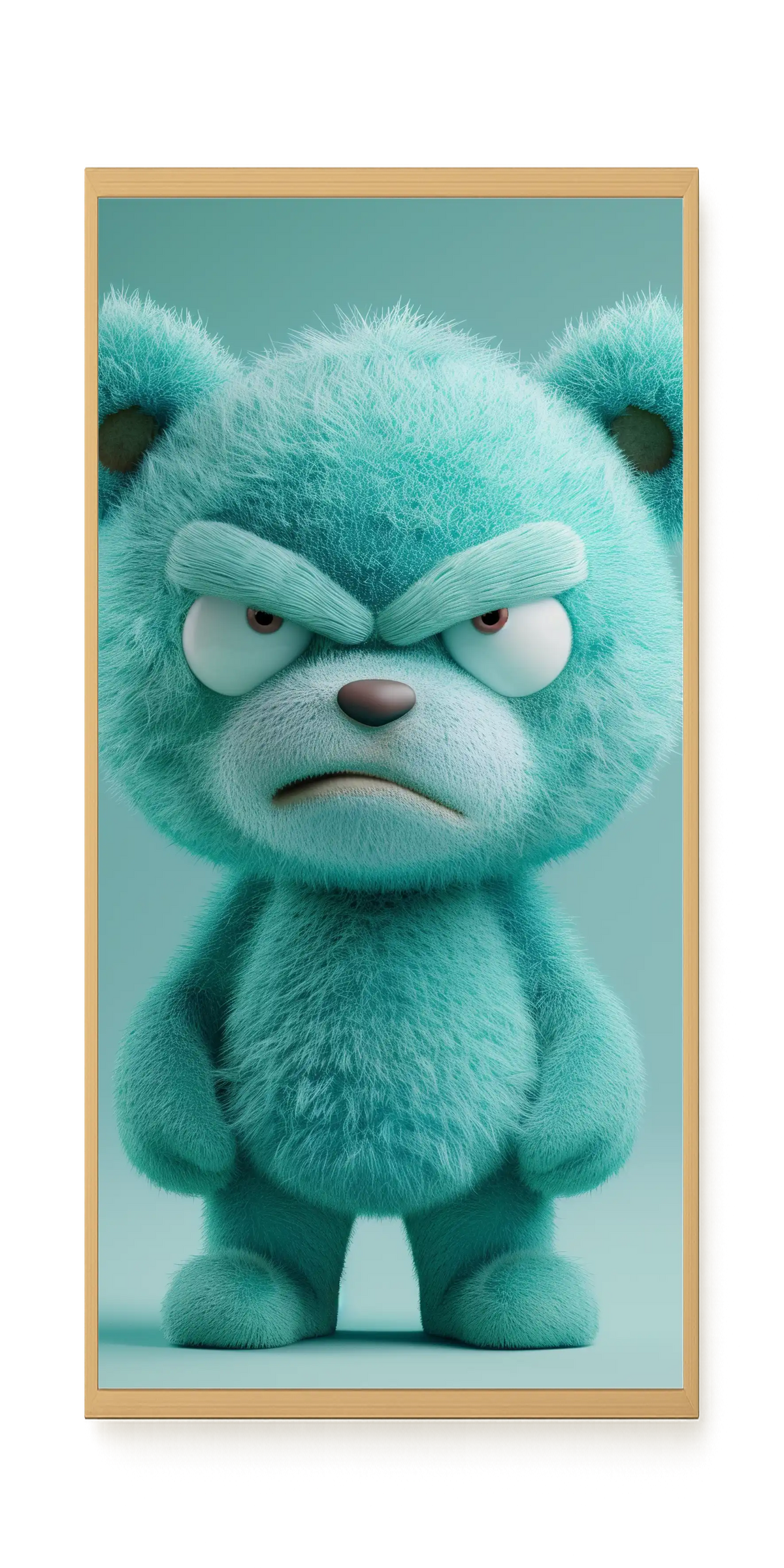 Angry Toy Canvas Wall Art